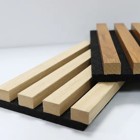 Роскошные акустические стеновые панели из американского дуба Original Slatpanel